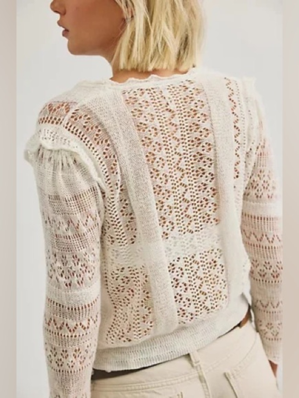 NWT! FP Free People Serendipity Knit Cardi Sz Small - Picture 3 of 3